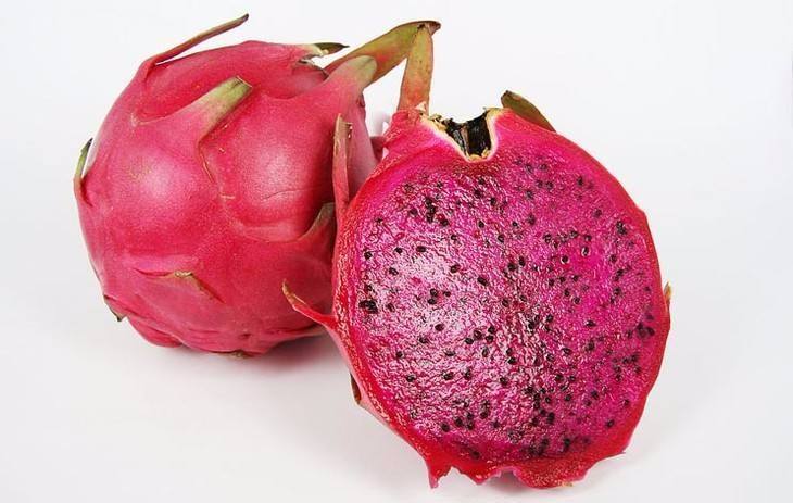 Pitaya fruit has the functions of moistening the intestines and relieving constipation