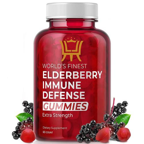 Elderberry fruit extract supplement